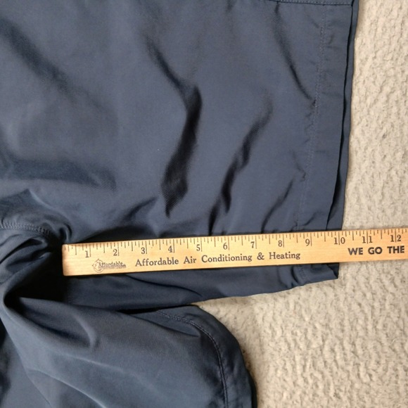 Nike Mesh Lined Cargo Swim Trunks Men's XXL Navy Blue Side Swoosh EUC - Picture 10 of 11